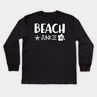 Beach Junkie Kids Long Sleeve T-Shirt